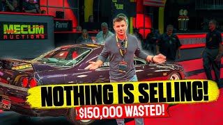 AUCTION DAY  I brought 150000 in Cars to the Mecum Auction and NOTHING IS SELLING [upl. by Anat]