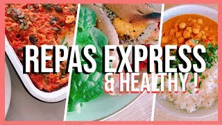 3 Repas Express Cheap Et Healthy Pour Jour de Flemme [upl. by Hines]