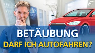 Betäubung beim ZahnArzt Darf ich danach wieder Autofahren Zahnarzt Betäubung und Straßenverkehr [upl. by Anival]