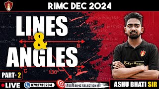 Lines and Angles  RIMC Dec 2024  RIMC Coaching  RIMC Maths Class  RIMC Online Classes [upl. by Dilly]