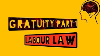 GratuityLabour LawLLB NET CS FactoriesLaw in HindiHow to learn law [upl. by Romalda]