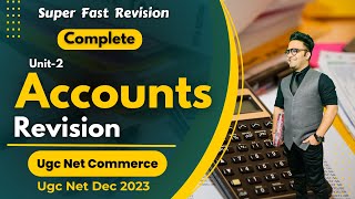 Complete Accounts Revision  Accounts amp auditing Ugc Net Commerce [upl. by Novel668]