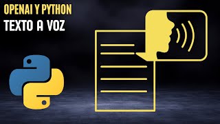 Convierte Texto a Audio con Python Streamlit y OpenAI [upl. by Ahsinoj435]