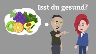 Online Deutsch lernen  einfache Dialoge für Anfänger üben  Konversation Deutsch als Fremdsprache [upl. by Anem]