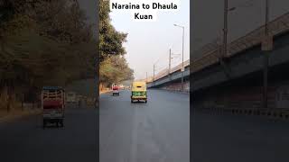 Naraina to Dhaula Kuan scootyridemorningtravel [upl. by Hamrah625]