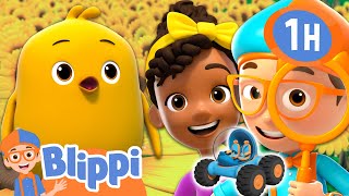 To The Farm  Blippi and Meekah Best Friend Adventures  Educational Videos for Kids [upl. by Eintruok890]