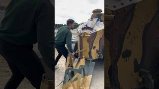 Comment démarrer un Renault FT  ⚙️💨 [upl. by Marela]