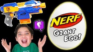 NERF Surprise EGG Toys Compilation Show by HobbyKidsTV [upl. by Berriman]