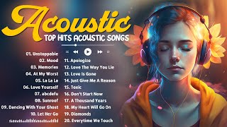 Tiktok songs 2023 🍨 Top hits tiktok acoustic songs ♫ Acoustic Cover Of Popular TikTok Songs [upl. by Annoerb395]