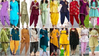 Latest Trending DhotiTulip Salwar Suit Design Ideas for Girls 2024 [upl. by Nesyaj156]