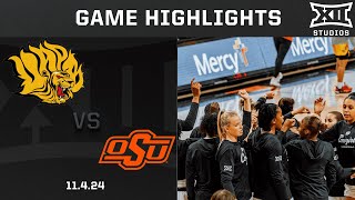 ArkansasPine Bluff vs Oklahoma State Game Highlights  202425 Big 12 Womens Basketball [upl. by Assenyl129]