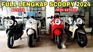 SCOOPY 2024 TERBARU FULL LENGKAP DENGAN TYPE DAN HARGA🔥🔥🔥 [upl. by Ennoitna]