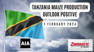 Tanzania Maize Production Outlook is POSITIVE  1 Feb 2024 [upl. by Tadich]