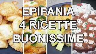 EPIFANIA 4 RICETTE BUONISSIME PER LA BEFANA  Carlo Gaiano [upl. by Anastase]