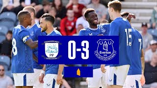 PRESTON 03 EVERTON  Preseason highlights [upl. by Nyledaj801]