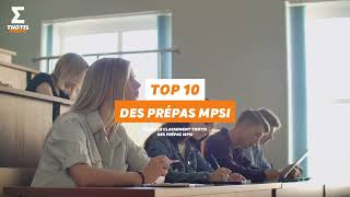 TOP 10 des Prépas MPSI [upl. by Ahsinek]