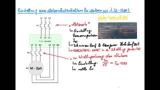 Einstellung eines Motorschutzschalters bei Motoren mit Stern  Dreieck  Start [upl. by Garrott]