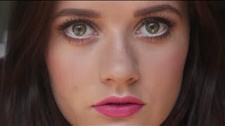 Zooey Deschanel New Girl Inspired Makeup Tutorial  EmmasRectangle [upl. by Hallsy]