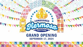 Zamboanga Hermosa Festival 2024 Grand Launching [upl. by Ahtanamas]