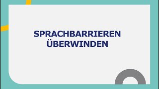 Sprachbarriere überwinden I Goethe B2 Präsentation I Teil 1 [upl. by Hamann]