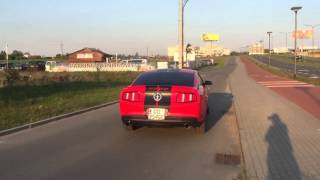 2012 V6 Mustang 37 Full exhaust with Magnaflow catless [upl. by Lonergan]