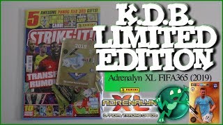 ⚽ DE BRUYNE LIMITED EDITION   ADRENALYN XL FIFA 365 2019 Trading Cards ⚽ STRIKE IT MAG [upl. by Sandie]