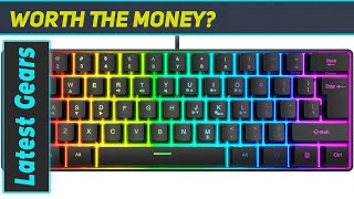 Snpurdiri 60 Wired Gaming Keyboard  The Best Budget Option for Gamers [upl. by Drahsir]