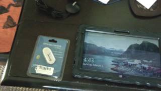 Windows tablet USB GPS Dongle UBlox7 Vk172 Dell Venue 11 [upl. by Leilah]