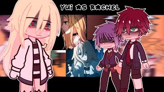 Diabolik Lovers react to Yui’s past as Rachel GardnerANGELS OF DEATH X DIABOLIK LOVERS speed2x [upl. by Etam]