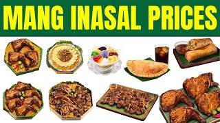 Mang Inasal Price List 2024  Halo Halo Family Fiesta Palabok BBQ Chicken Menu in Philippines [upl. by Amaty]