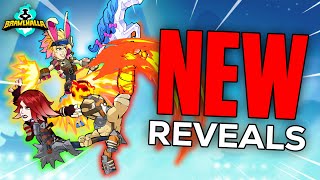 Brawlhallas NEW Crossover ALL REVEALS Skins Sigs Weapons [upl. by Assital]