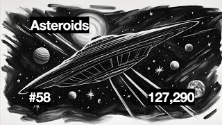 Asteroids  127290  Game 58 [upl. by Arok20]