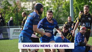 CHASSIEU NEWS  03 AVRIL [upl. by Notled]