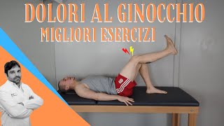 Dolori al Ginocchio i migliori esercizi Funzionano [upl. by Artinad]