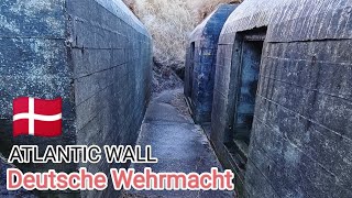 ATLANTIC WALL  WW 2 Ammunition Bunker DEUTSCHE WEHRMACHT 1944  Denmark 2023 [upl. by Aynekat335]