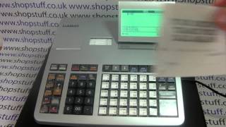 Casio SES3000  PCRT2100 How To Open Till Cash Drawer Without Doing A Sale [upl. by Gally]