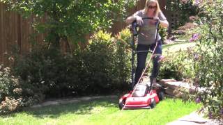 18 inch lawn hog corded electric lawnmower [upl. by Misab]