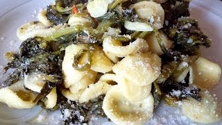 Orecchiette con le cime di rapa  Le video ricette di Lara [upl. by Dachy]