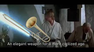 Star Wars Trombone Meme trombone shortvideo [upl. by Anauqed]