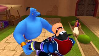 PCSX2 720p  Kingdom Hearts 2 Widescreen Patch Gameplay [upl. by Leonidas139]