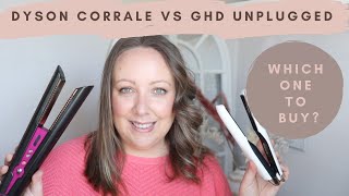 Dyson Corrale vs GHD Unplugged  Which one to buy Demo amp Comparison [upl. by Meit468]