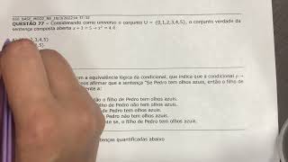 FUNDATEC  Raciocínio Lógico  SUSEPE  Questão 77  Agente Penitenciário [upl. by Ykcaj533]