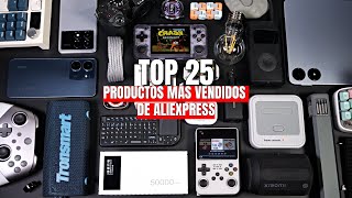 TOP 25 productos más vendidos de ALIEXPRESS 💥 ¡Lo más genial y barato [upl. by Mirabella732]