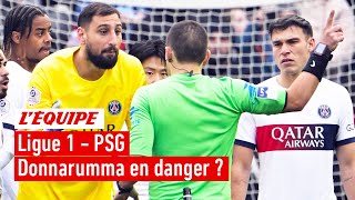 PSG  Donnarumma au fond du gouffre  Fautil le mettre en concurrence [upl. by Enidlarej]