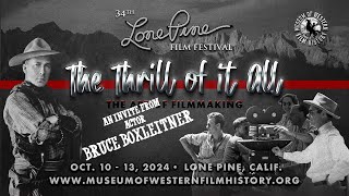 Actor Bruce Boxleitner Announcing the 2024 Lone Pine Film Festival [upl. by Hardej660]