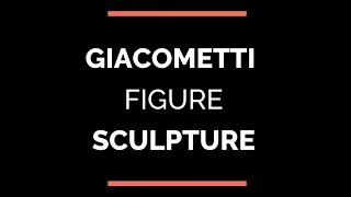 Giacometti Figure Sculpture [upl. by Aivatnahs376]