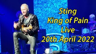 Sting  King of Pain Live At the London Palladium  20th April 2022  The My Songs Tour [upl. by Nicole]