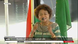 Battle of Cuito Cuanavale commemoration I Baleka Mbete on the history of the day [upl. by Jacobsen]