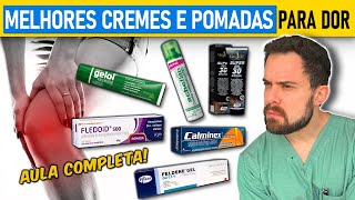 As 4 Principais POMADAS para DOR e INFLAMAÇÃO – Ortopedista Explica [upl. by Toogood515]