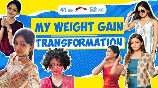 My weight gain transformation  Tips to gain weight  Diet Plan  Kalyaani Menon [upl. by Consolata]